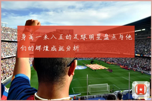 身高一米八五的足球明星盘点与他们的辉煌成就分析