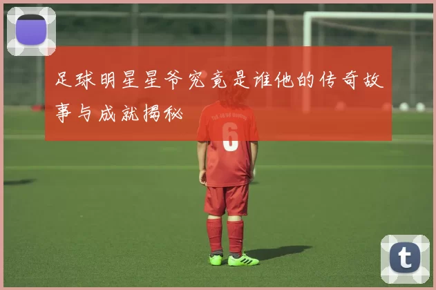 足球明星星爷究竟是谁他的传奇故事与成就揭秘