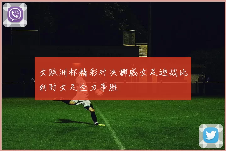 女欧洲杯精彩对决挪威女足迎战比利时女足全力争胜