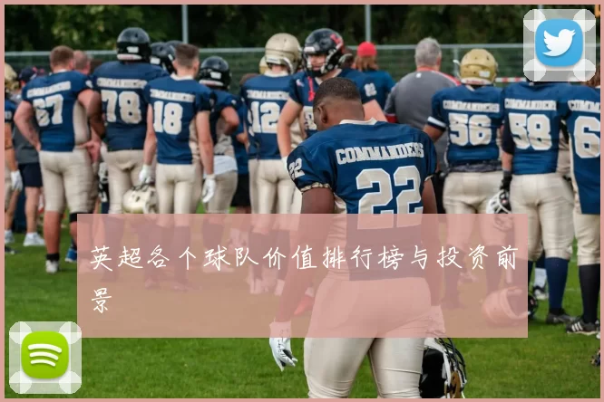英超各个球队价值排行榜与投资前景