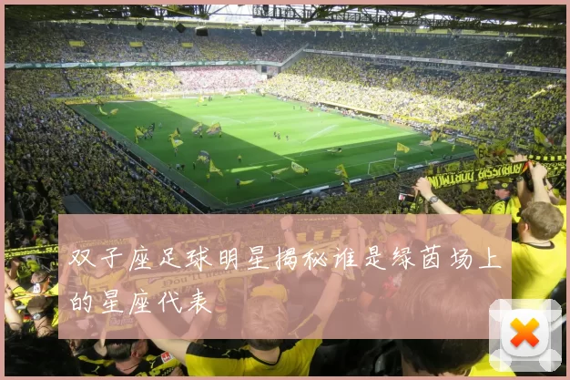 双子座足球明星揭秘谁是绿茵场上的星座代表