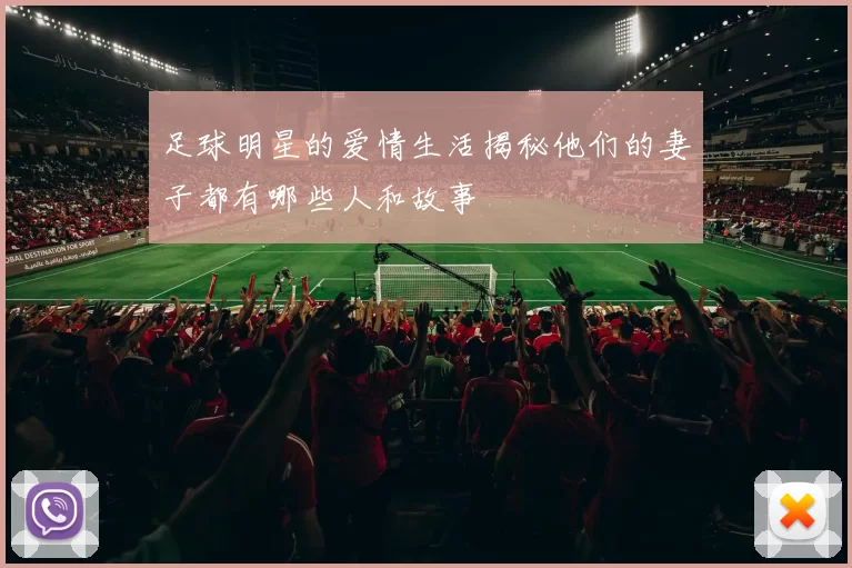 足球明星的爱情生活揭秘他们的妻子都有哪些人和故事
