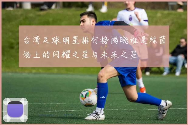 台湾足球明星排行榜揭晓谁是绿茵场上的闪耀之星与未来之星