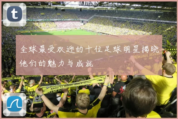 全球最受欢迎的十位足球明星揭晓他们的魅力与成就